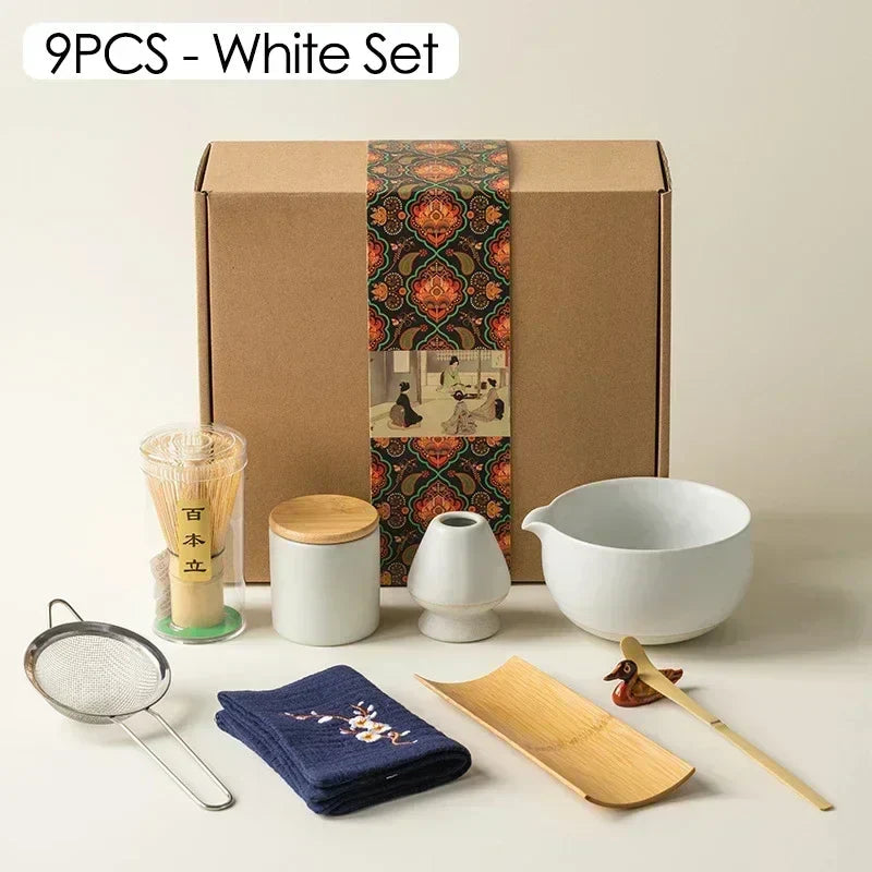 Avtoit | 9-piece Japanese Matcha Tea Set