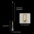 Avtoit | Crystal LED Pendant Lights: Perfect for Bedrooms, Dining Rooms, Bar - Water Droplet Chandelier, Stair Lamp for Interior Decoration