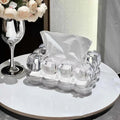 Avtoit | LumiScape Tissue Box – Sculptural Acrylic Design for Modern Elegance