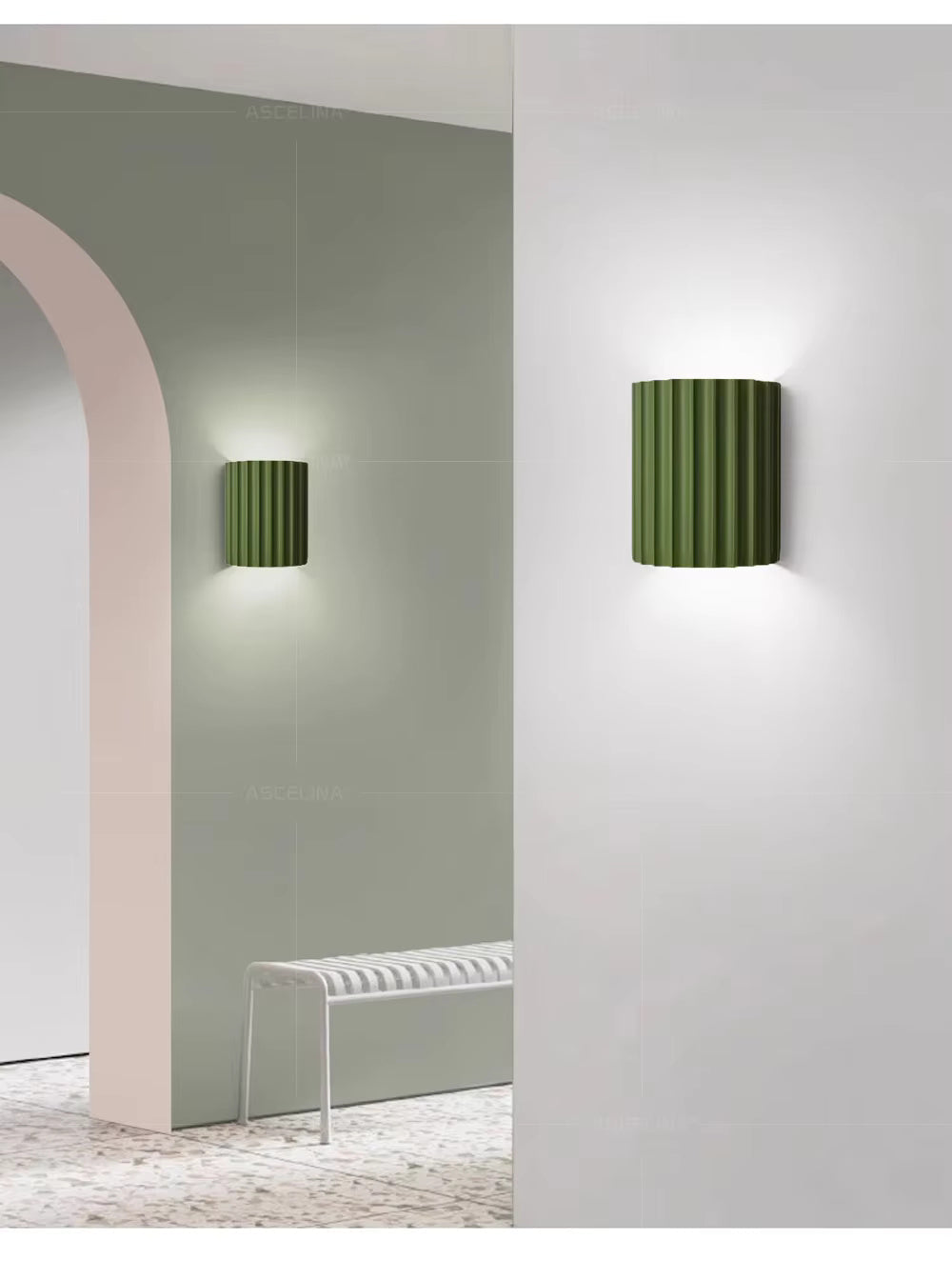 Avtoit | ArchiLume | Modern Ribbed Lamp, Wall Light