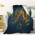 Avtoit | Sea Life Ocean Throw Octopus Blanket