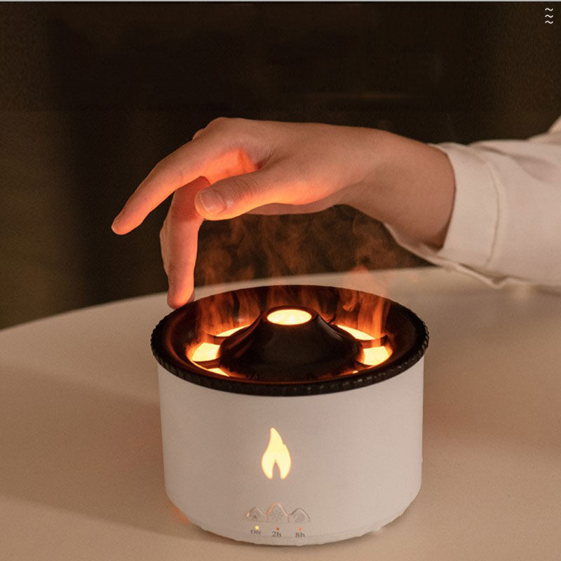 Avtoit | Volcanic Flame Air Humidifier Night Lamp