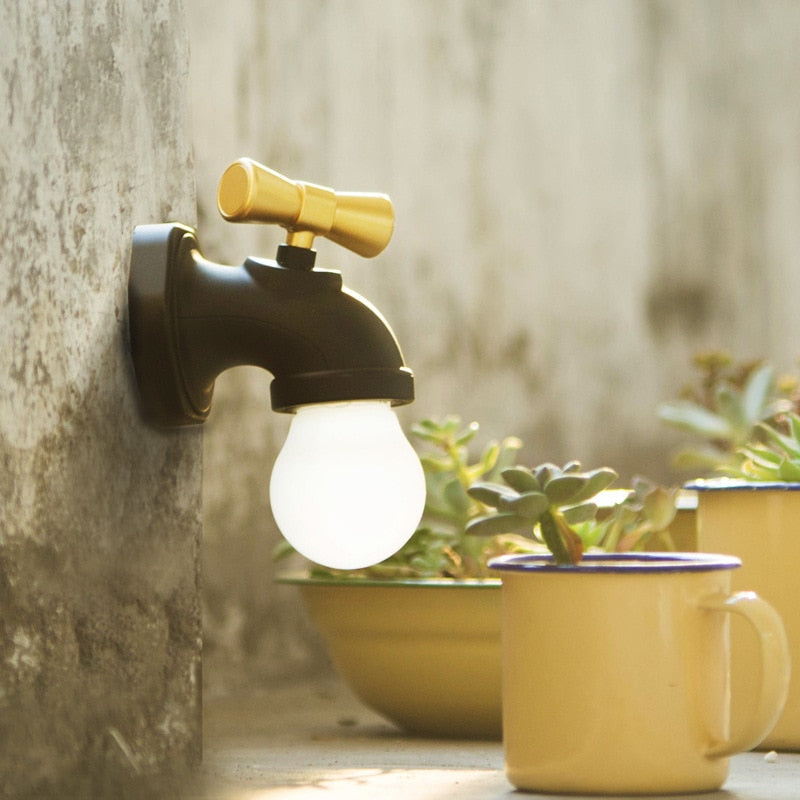 Avtoit | Creative Faucet Wall Lamp