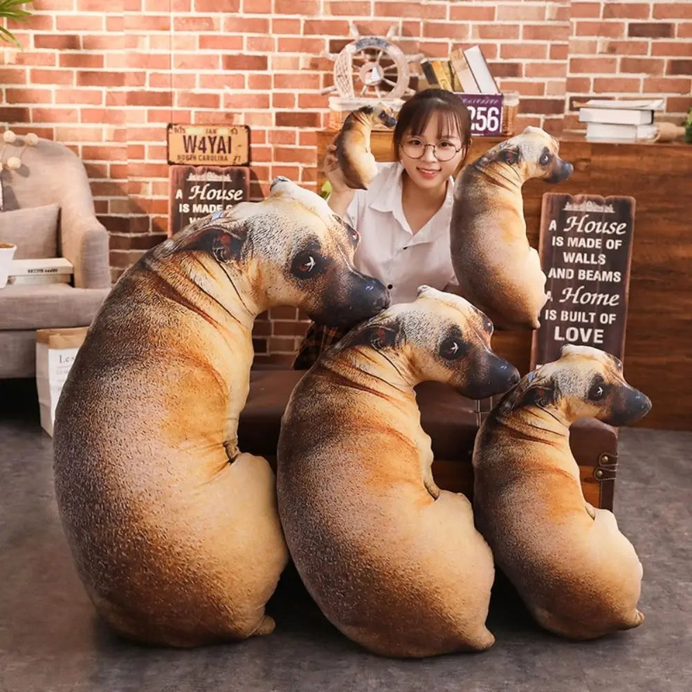 Avtoit | Realistic Dog Soft Dog Plush Pillows