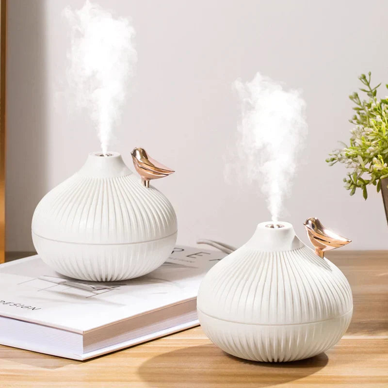 Avtoit | MistGlow USB Humidifier | Quiet & Compact | With LED Night Light & Mood Lighting