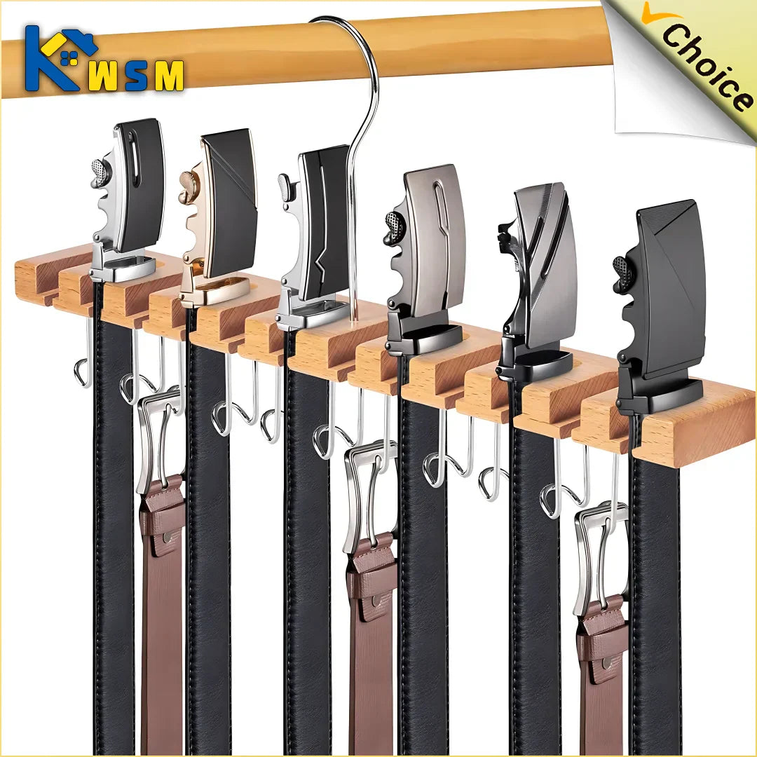 Avtoit | Stylao Belt & Scarf Organizer | Rotatable & Space Saving | Multifunctional for Accessories