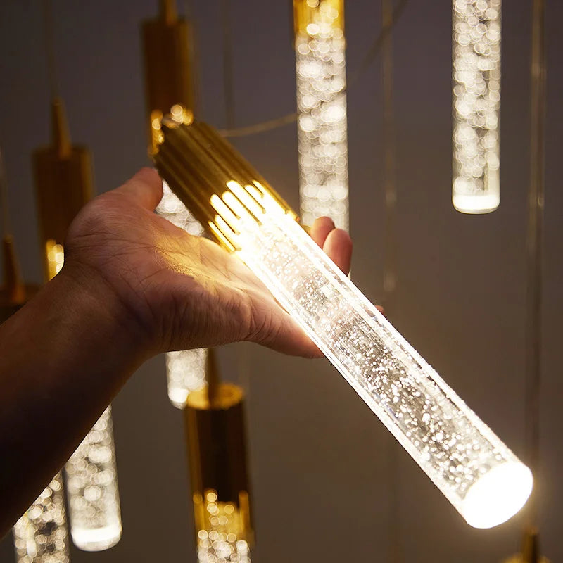 Avtoit | Chandelier with crystal pendants