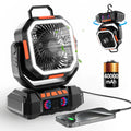 Avtoit | Rechargeable Camping Fan with 40000mAh Battery & LED Lantern – F22
