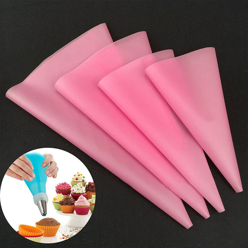 Avtoit | 4Pcs Diy Reusable Pastry Icing Bag