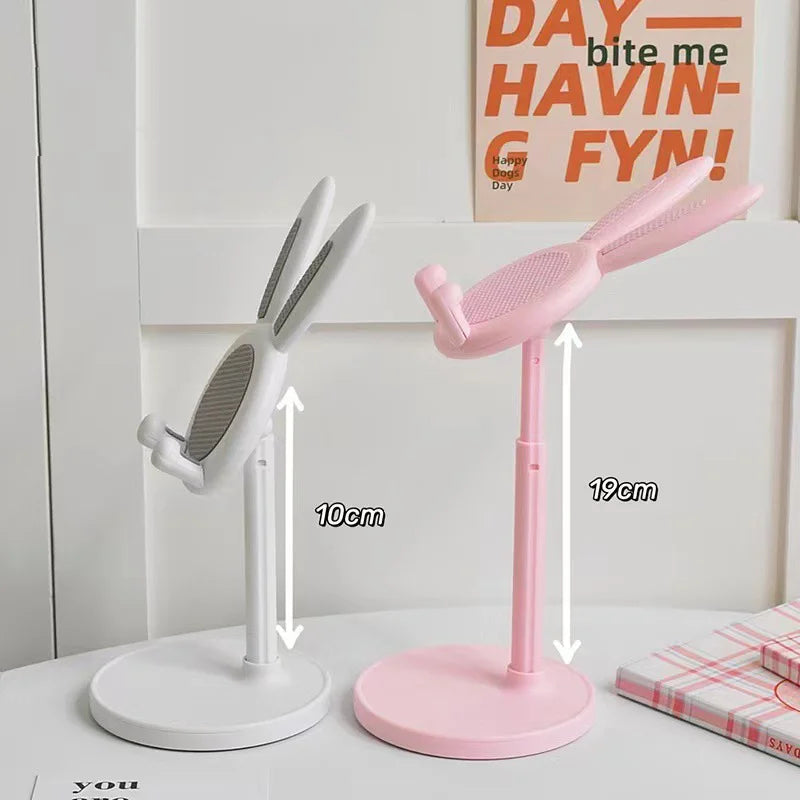Avtoit | BunnyDock Phone Holder | Height Adjustable & Tiltable | Soft-Touch Design | For Phone & Tablet
