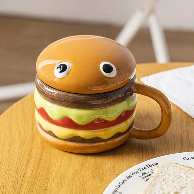 Avtoit | Yummy Hamburger-Shaped Ceramic Hamburger Mug