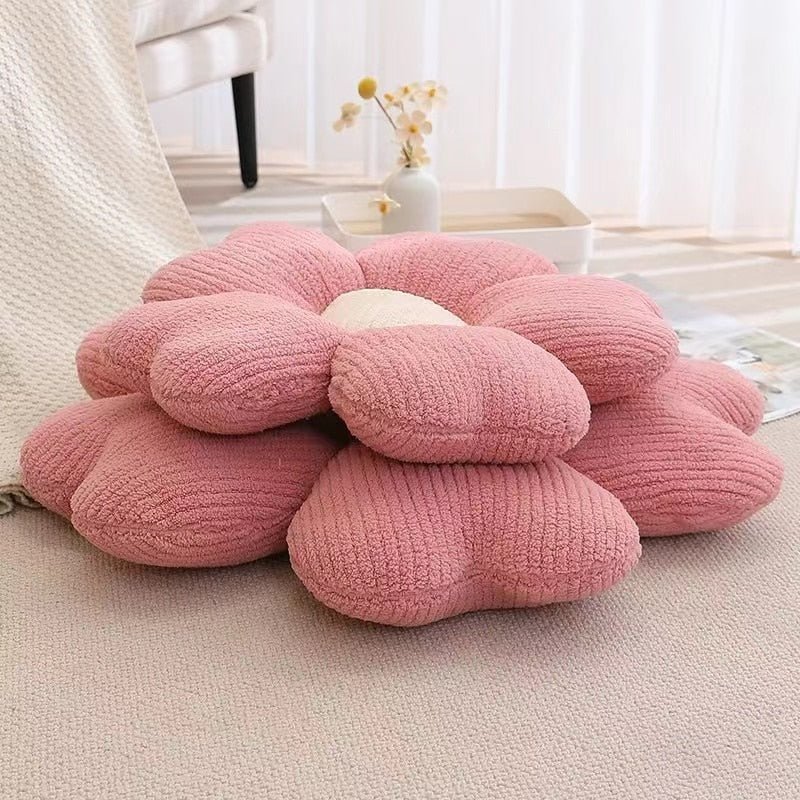 Avtoit | Fluffy Clover Flowers Pillow