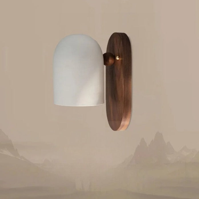 Avtoit | TimberSoul – Wabi-Sabi Walnut Wall Lamp for Natural Ambience