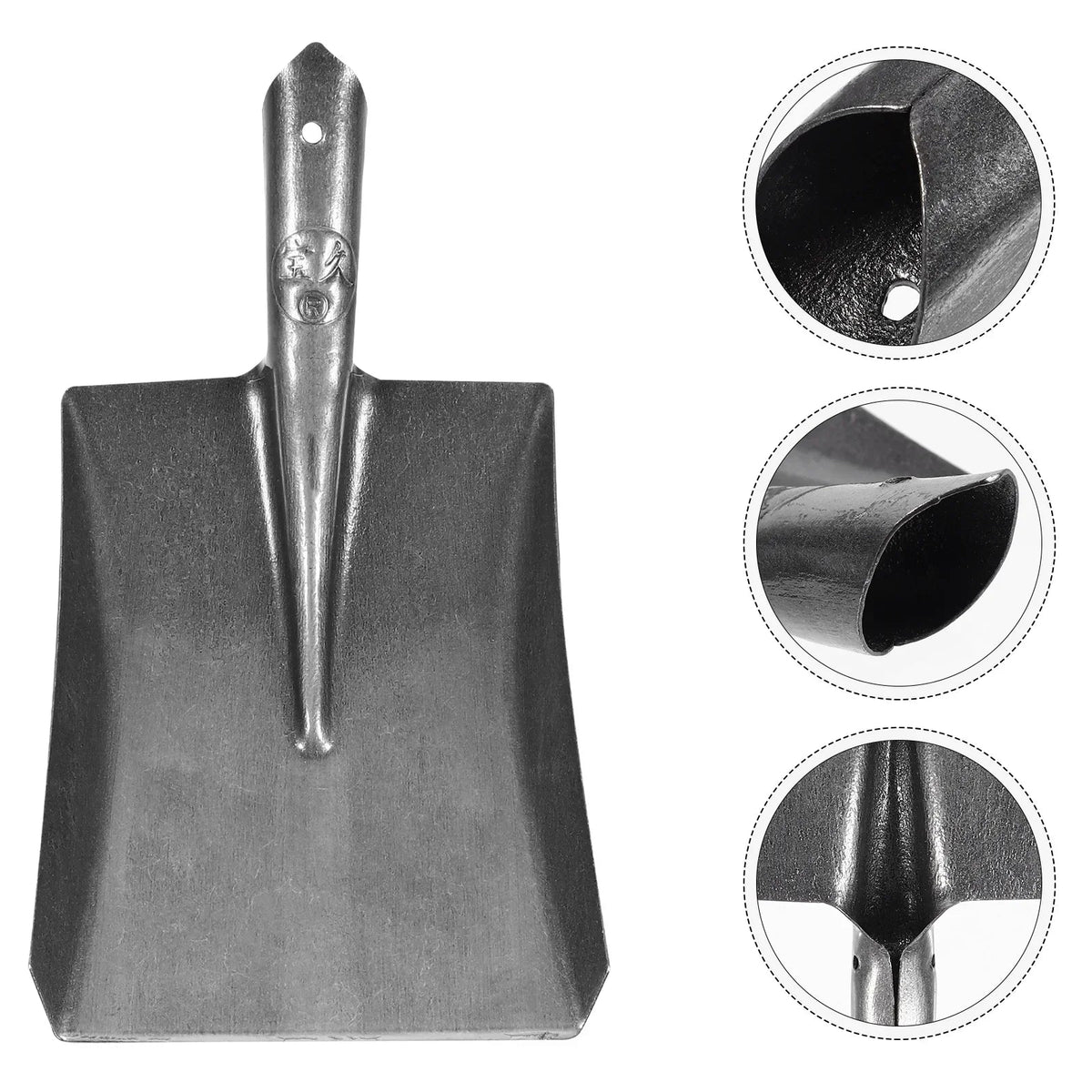 Avtoit | TerraGrip Garden Spade | Extra Robust & Handy | For Roots & Lawn Edges | Carbon Steel Rust-Free