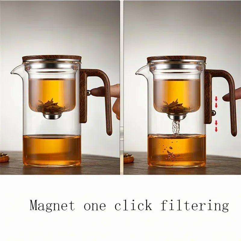 Avtoit | One-Click Magnetic Switch Tea Separation Teapot