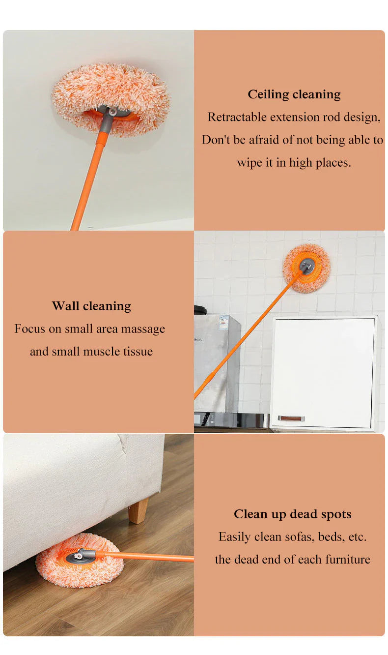 Avtoit | 360 Degree Rotating Microfiber Magic Floor Mop
