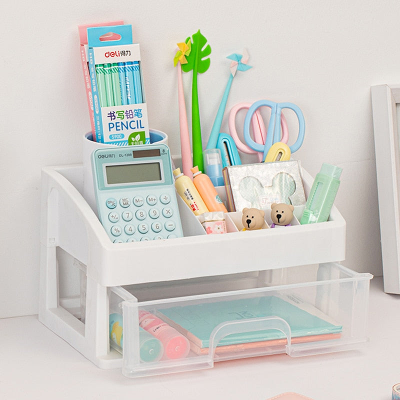 Avtoit | Tidy Tower Desk Organizer Storage Box