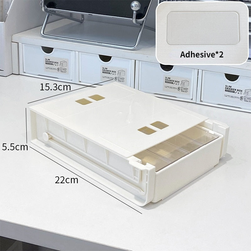 Avtoit | Clever Under Desk Hidden Sliding Drawer Organizer