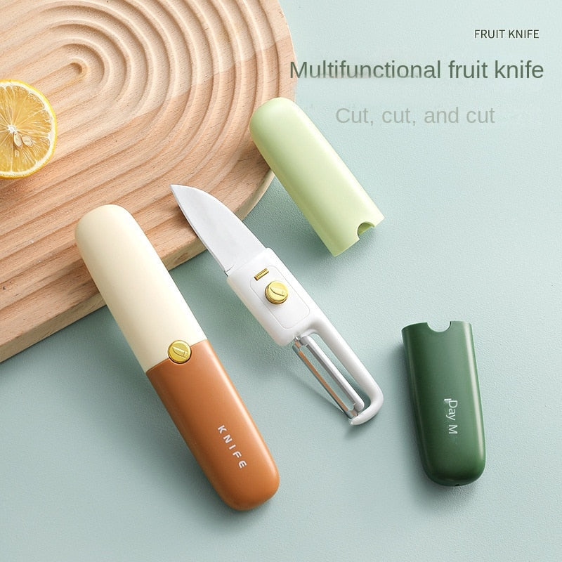 Avtoit | 2in1 Vegetable Peeler Home Chef Mini Knife