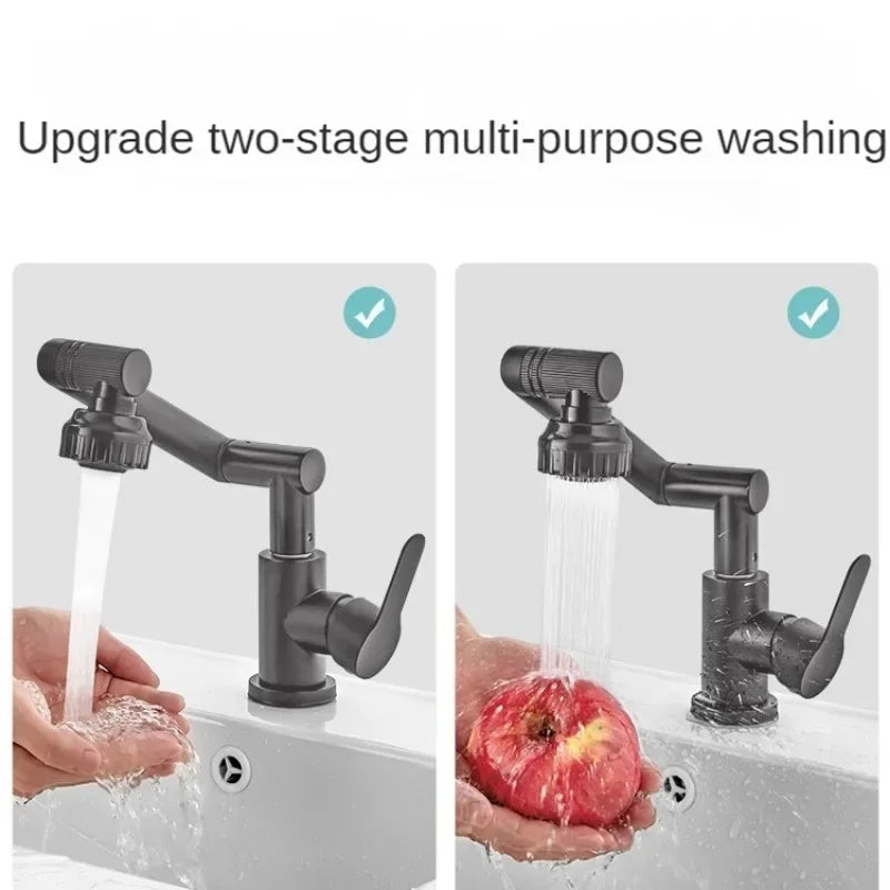 Avtoit | Spray water protected mechanical universal swivel arm faucet