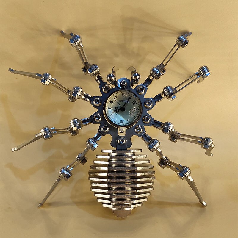 Avtoit | Robot spider Stainless Steel Mechanical Clock