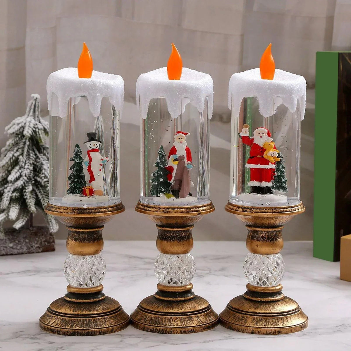 Avtoit | Crystal Echo Christmas Water Candle