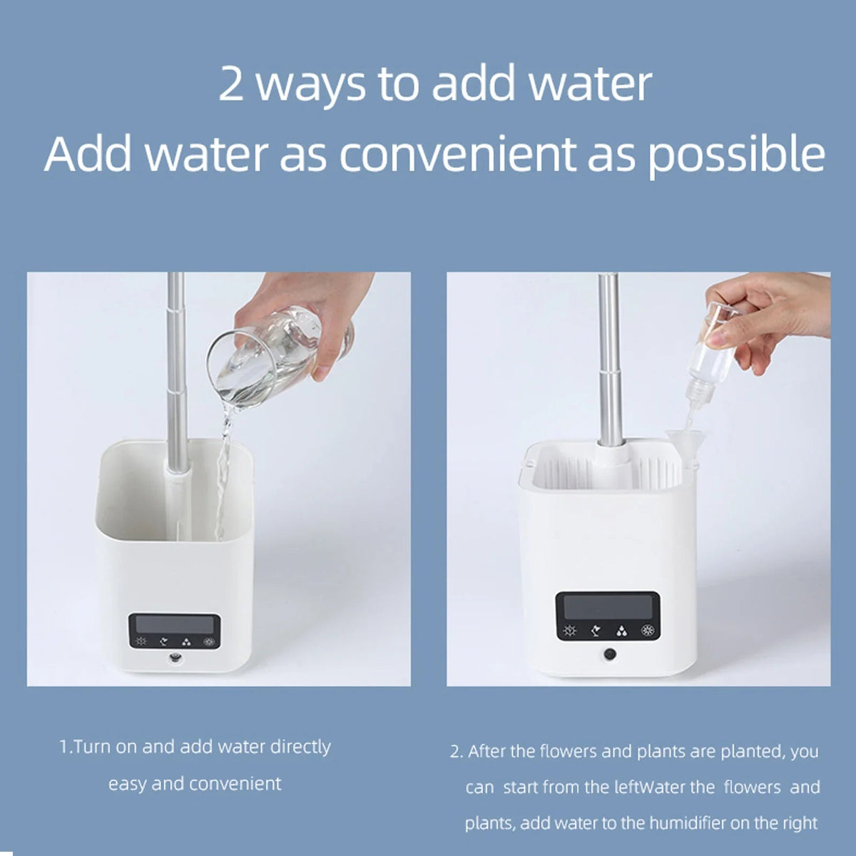 Avtoit | Multifunctional smart hydroponic plant pot with calendar, diffuser and desk lamp