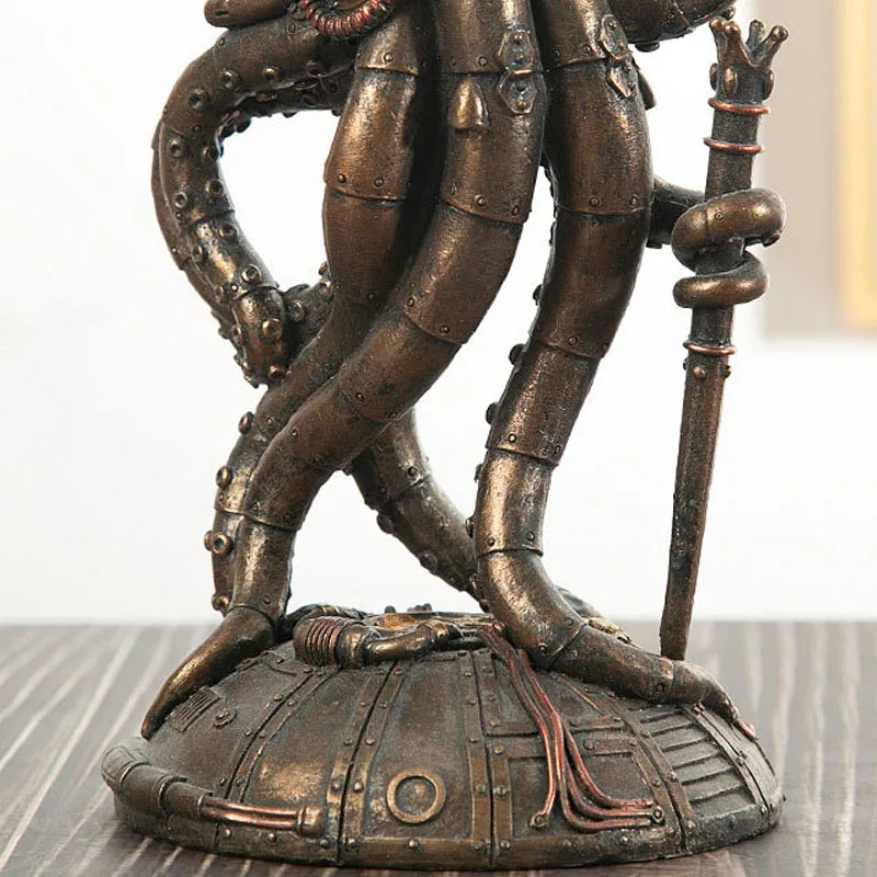 Avtoit | Steampunk Octopus Mechanical Traveler Figurines Home Decors