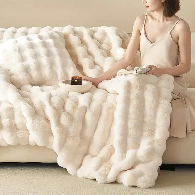 Avtoit | PlushCozy | Faux Fur Winter Blanket