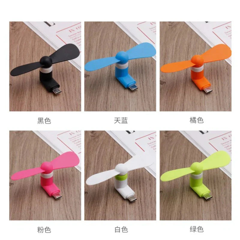 Avtoit | VentoClip Mini USB Fan | Ultra Light & Flexible | Quiet | No Battery