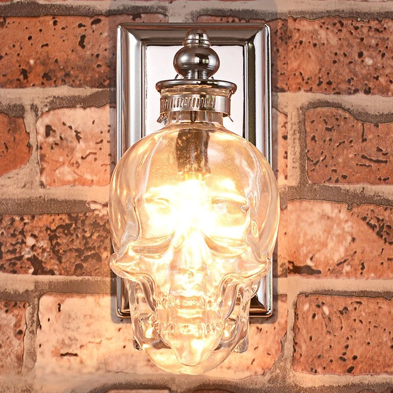 Avtoit | Gothic Skull Bottle Retro Wall Lamp