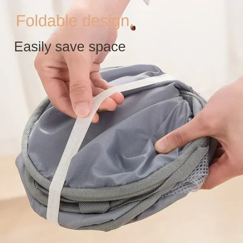 Avtoit | Foldixa Laundry Basket | Pop-Up Design & Foldable | With Side Pocket | Single or Double Variant