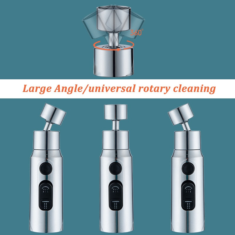 Avtoit | 3-Mode Anti-Splash Faucet Adapter