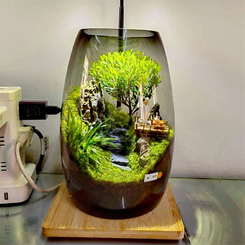 Avtoit | Modern Micro Scene Landscape Glass Vase