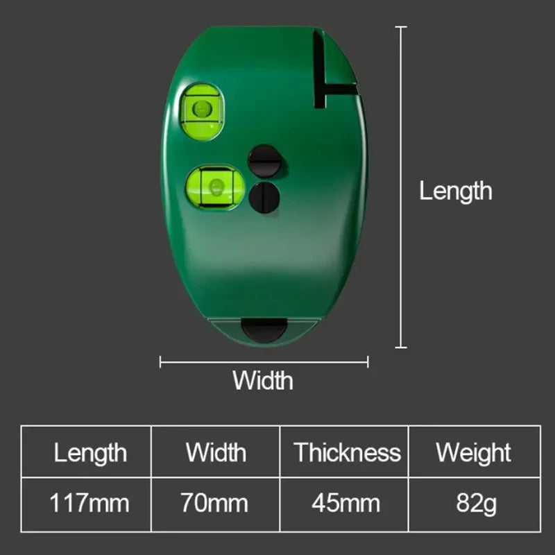 Avtoit | High Precision 2-Line Laser Level Right Angle Tool