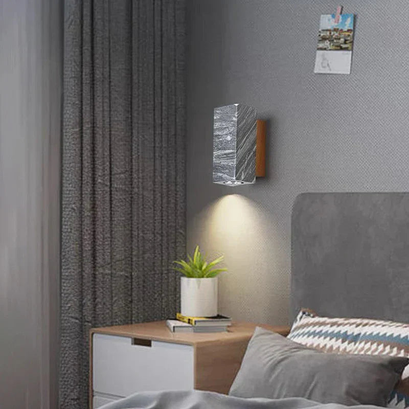 Avtoit | ZenBeam – Grey Wabi-Sabi Wall Lamp for Tranquil Ambience