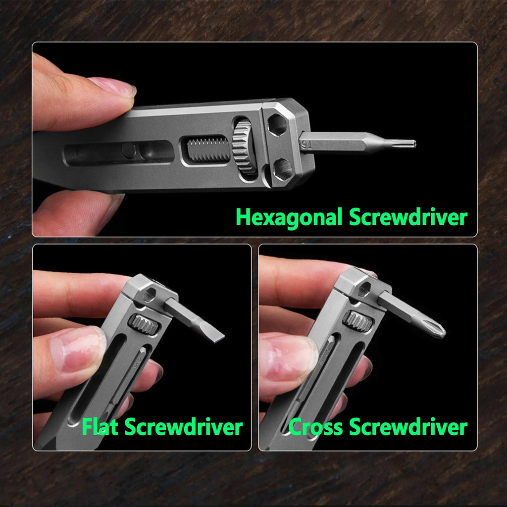 Avtoit | Titanium Alloy Telescopic Camping EDC Multifunctional Tool