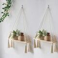 Avtoit | Wall shelf – Wood – Hanging shelves – Boho home decoration – Room decoration