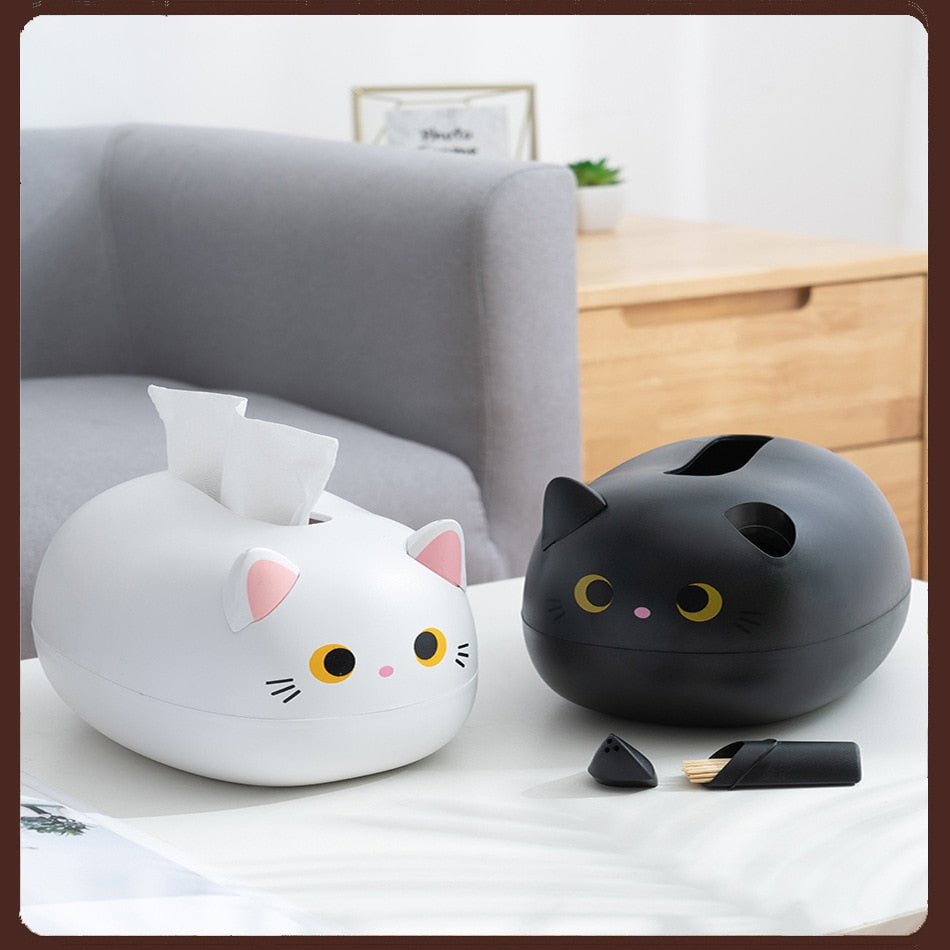 Avtoit | Cat Shaped Desktop Tissue Box