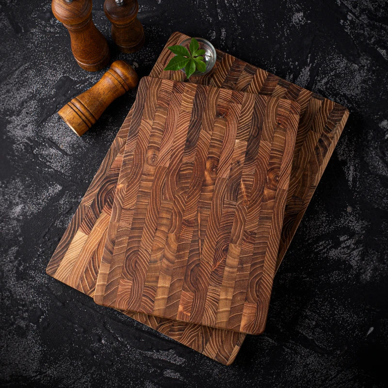 Avtoit | Cutting board made of wood – High-quality cutting board made of end grain wood for professional and amateur cooks