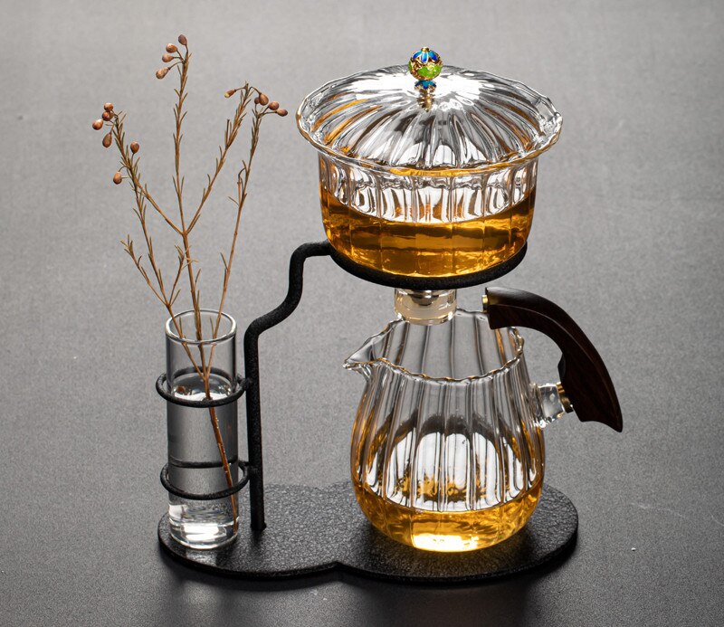 Avtoit | Nature Leaf Magnetic Semi-Automatic Tea Set