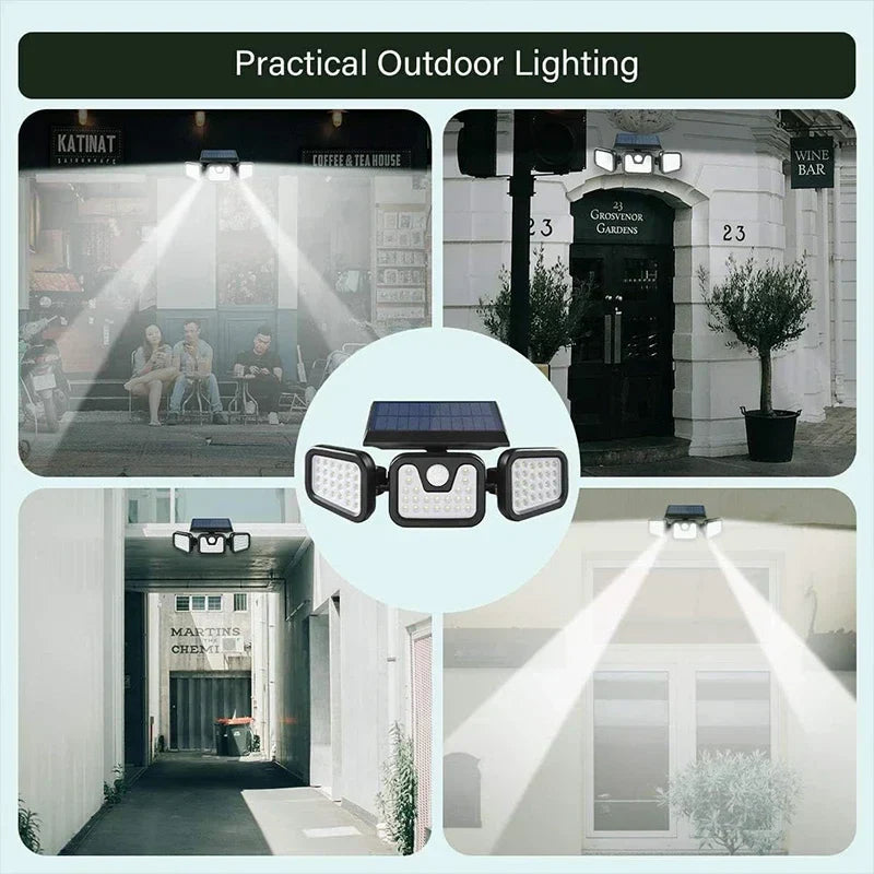 Avtoit | Power Save Motion Activated Outdoor Solar Lamp
