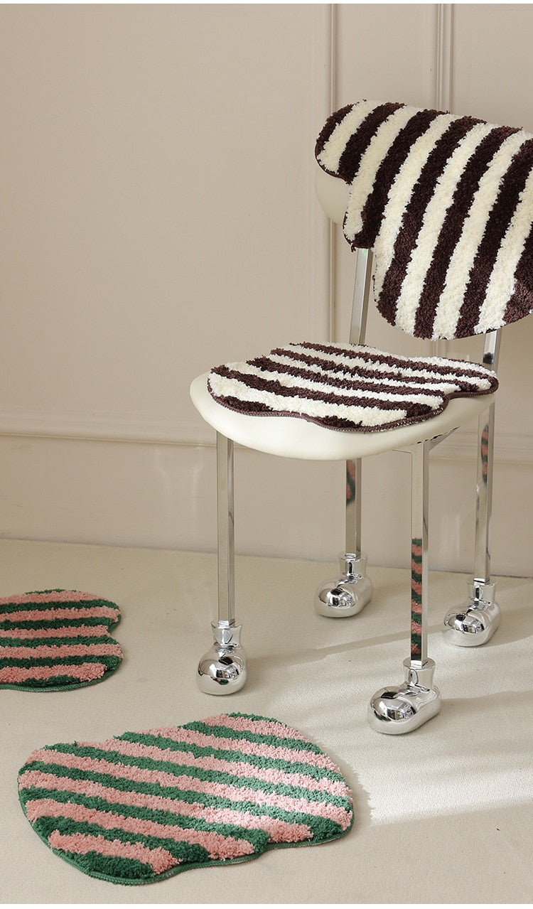 Avtoit | Quilted striped chair cushion
