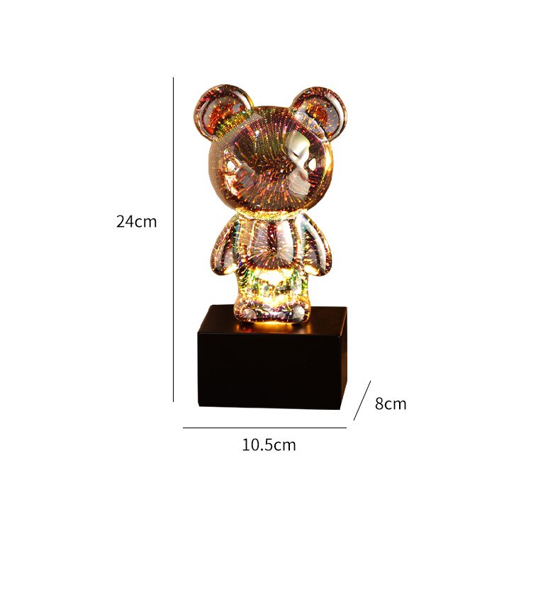 Avtoit | LED Bear Fireworks Night Lamp