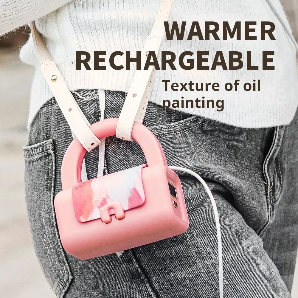 Avtoit | Handbag Digital Display Hand Warmer Power Bank