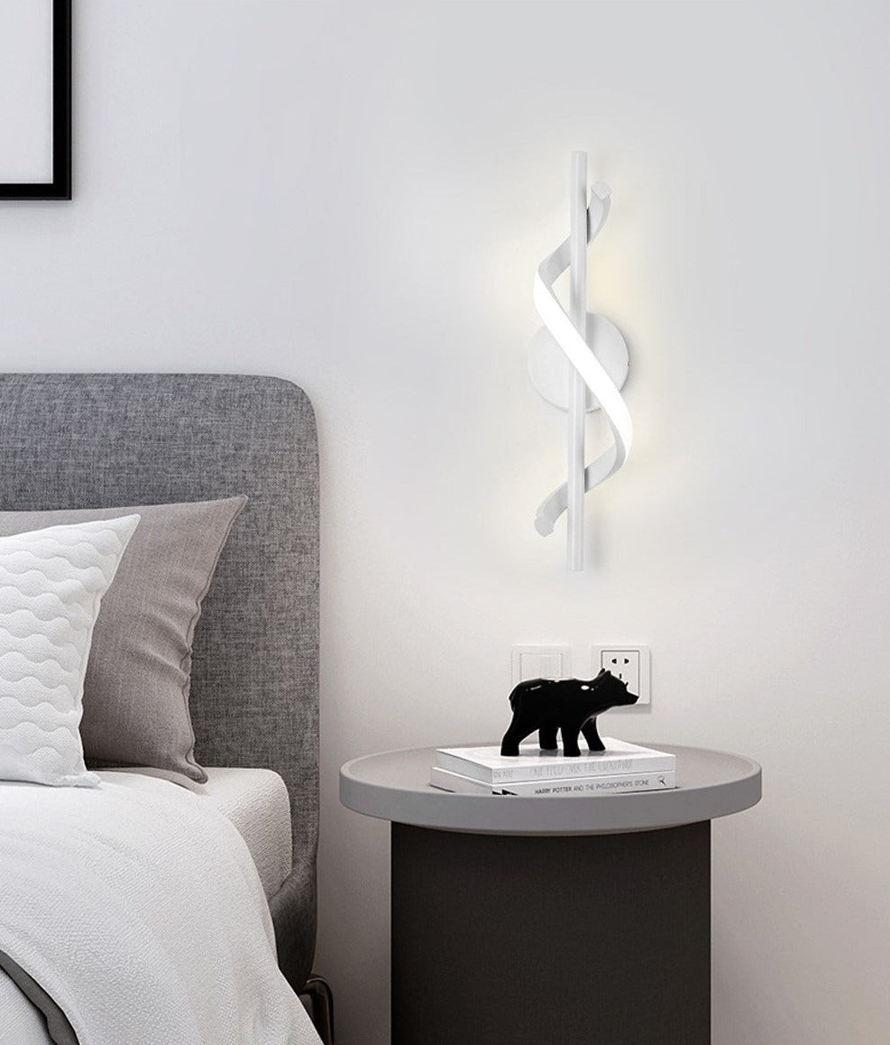 Avtoit | SpiralLume – Minimalist LED Wall Light with a Modern Edge