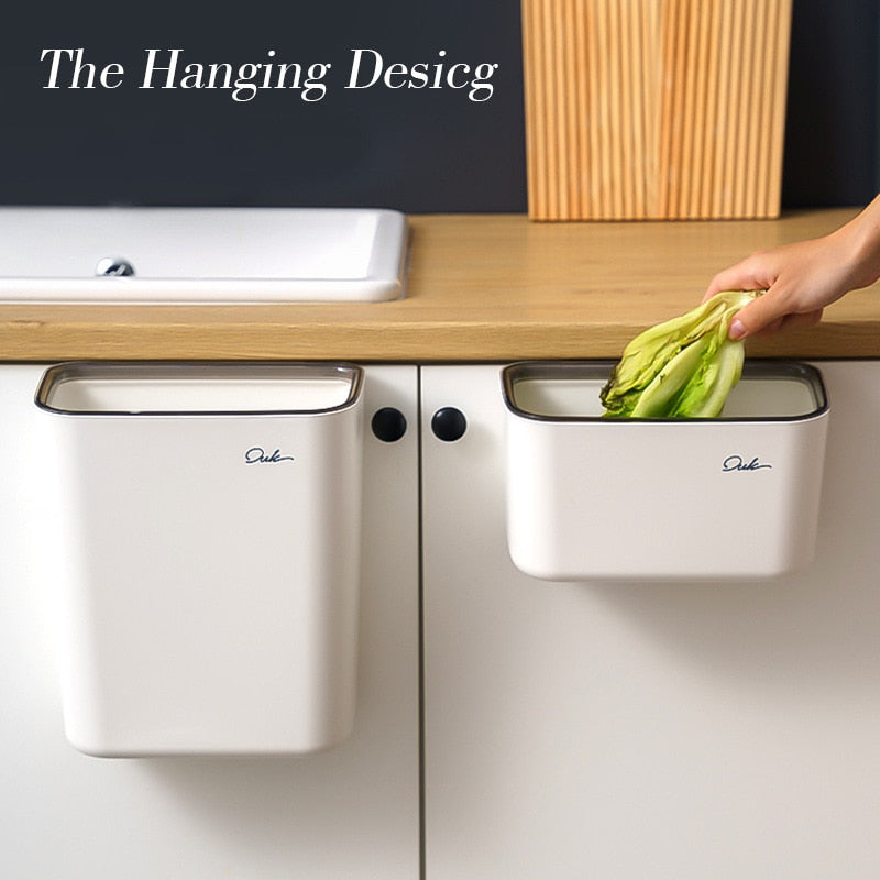 Avtoit | Kitchen Hangable Clean Corner Trash Can