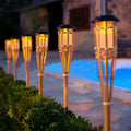 Avtoit | 5-Piece Solar Torch Light Set – Flame Effect LED Garden Lights | Solar Powered & Weatherproof Outdoor Lighting