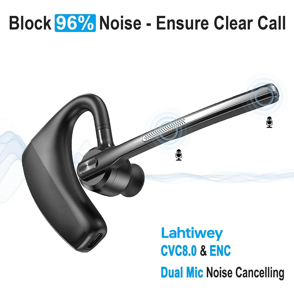 Avtoit | Noise-Cancelling Bluetooth Headset with Dual Microphones – Orivo