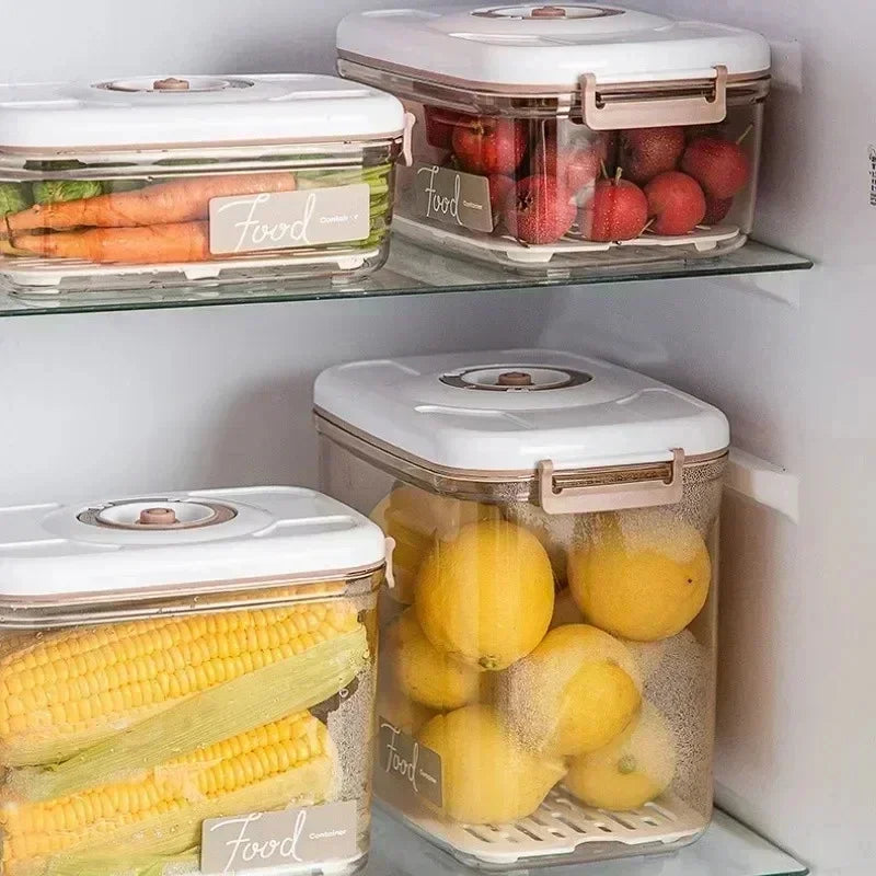 Avtoit | Food Vacuum Storage Box Transparent Container with Hand Pump – FreshLock